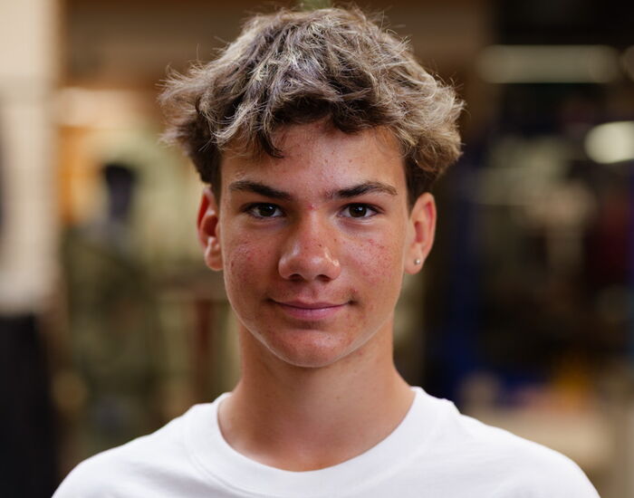 Miro Spörri in Ausbildung Sport Trend Shop