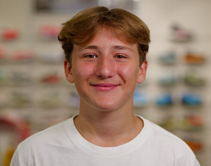 Oliver Dübendorfer in Ausbildung Sport Trend Shop